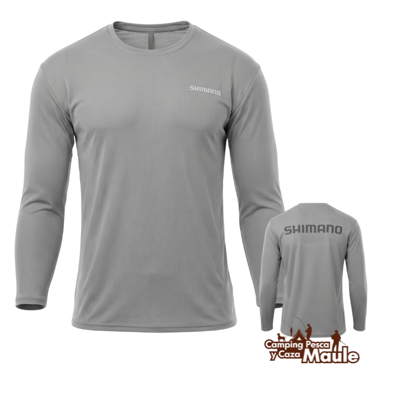 polera shimano CAMPING PESCA Y CAZA MAULE