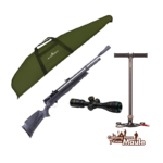 Pack PCP  Rifle Chief III Plus Regulado + Óptica Apolo AOIR + bombin 3 etapas + funda con refuerzos 