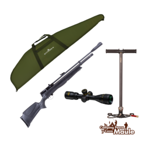 Pack PCP  Rifle Chief III Plus Regulado + Óptica Apolo AOIR + bombin 3 etapas + funda con refuerzos 