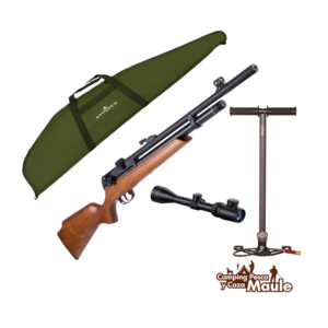 Pack PCP Rifle Beeman Raider Bolt + bombin 3 etapas + mira apolo 3-9x40 EG + funda
